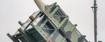 Na archívnej snímke protivzdušný raketový systém nemeckej armády