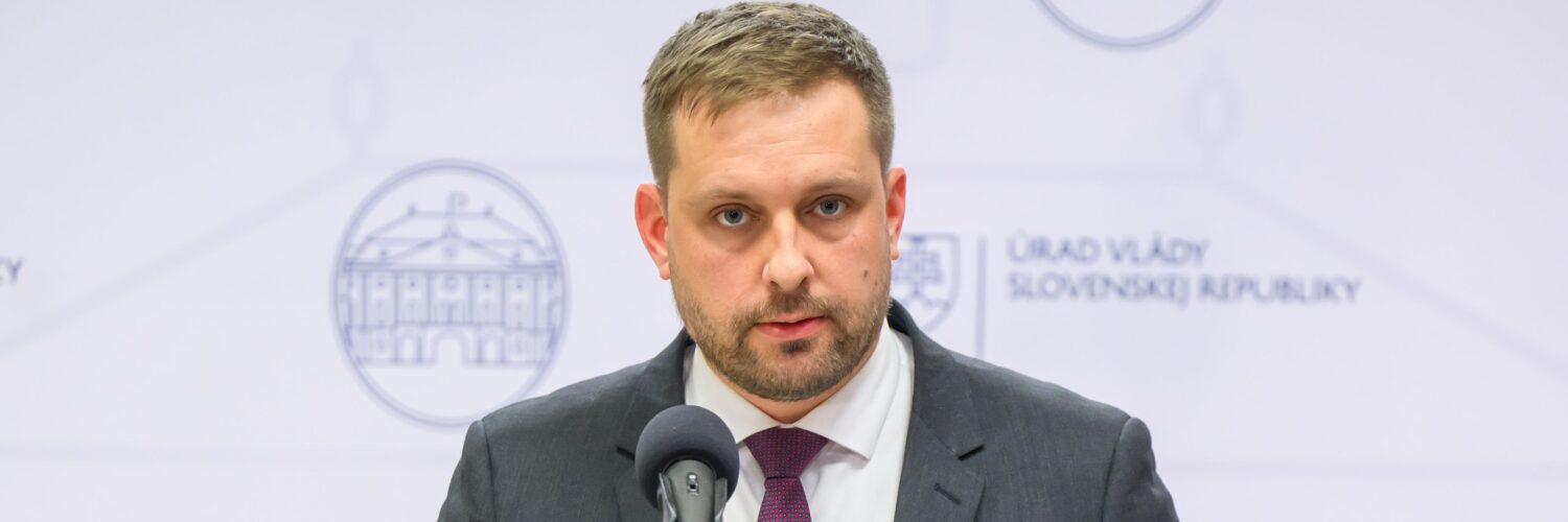 minister zdravotníctva SR Kamil Šaško (Hlas-SD)