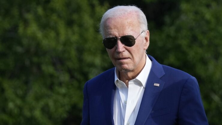 dosluhujúci prezident Biden, foto -TASR