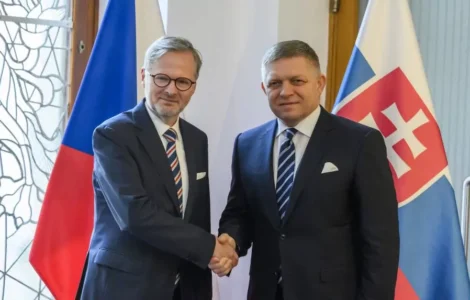 premiéri Česka a Slovenska, foto TASR
