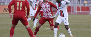 zápas 19., prvého jarného kola Niké ligy MFK Dukla Banská Bystrica - FC Spartak Trnava v Banskej Bystrici 8. februára 2025. FOTO TASR