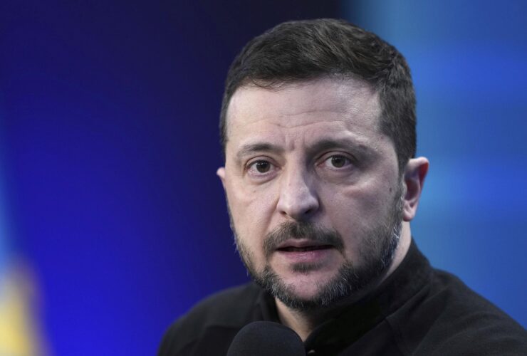 Ukrajinský prezident Volodymyr Zelenskyj