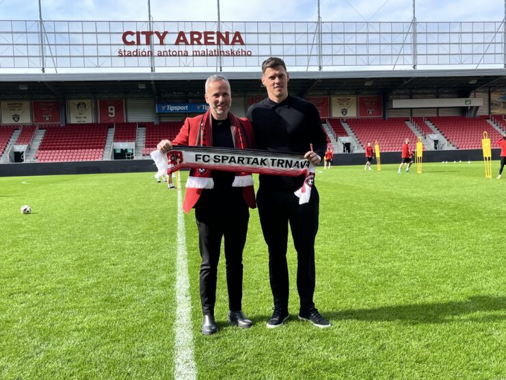 Martin Škrtel sa stane súčasťou rodiny Spartaku Trnava, foto redakcia eReport Trnava