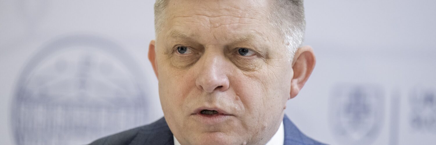 Na snímke predseda vlády SR Robert Fico (Smer-SD)