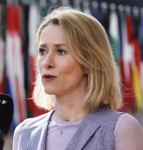 Šéfka európskej diplomacie Kaja Kallasová