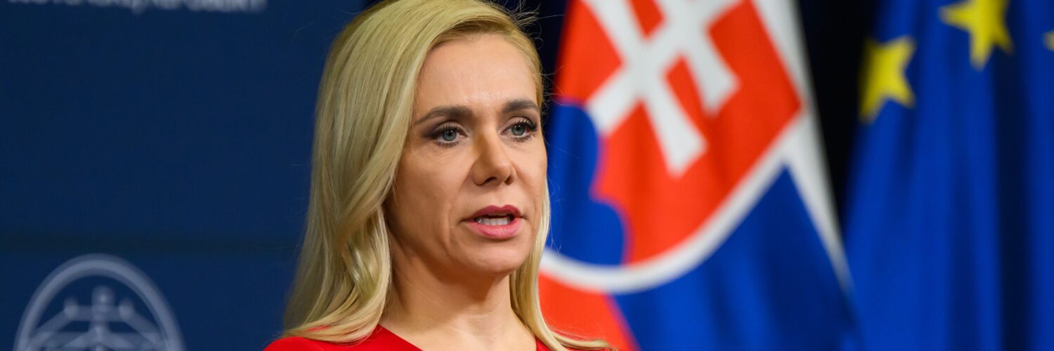 podpredsedníčka vlády a ministerka hospodárstva SR Denisa Saková (Hlas-SD)