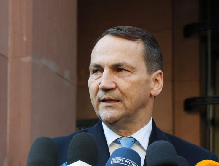 Poľský minister zahraničných vecí Radoslaw Sikorski