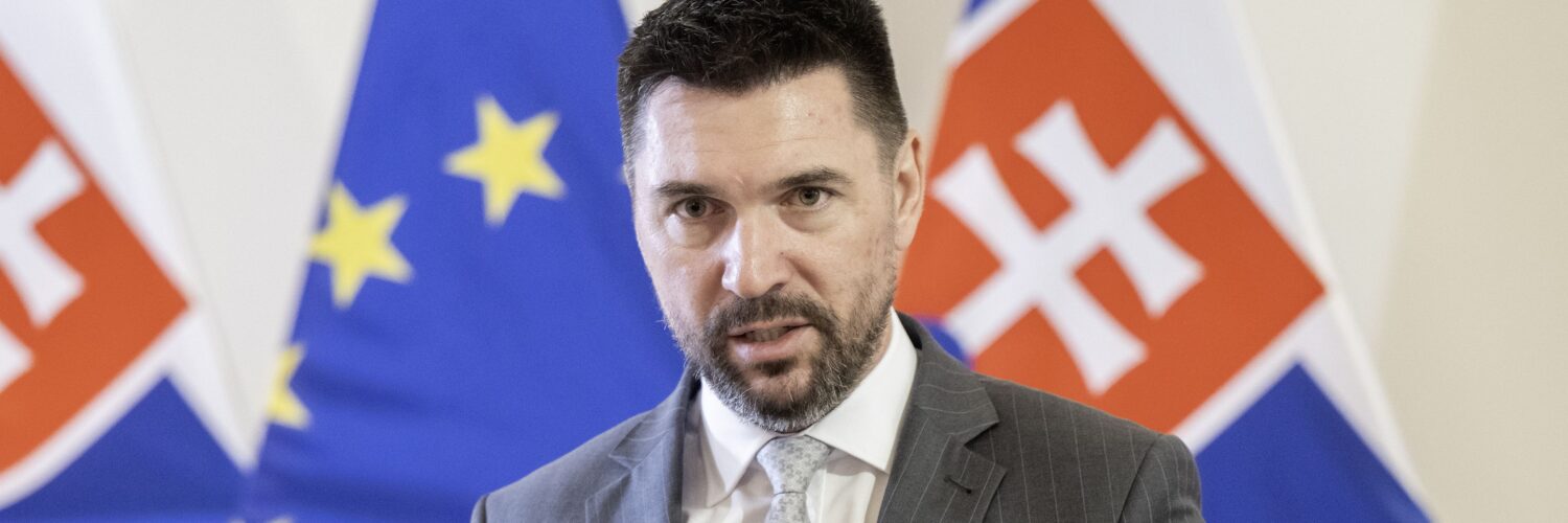 Na snímke minister pôdohospodárstva a rozvoja vidieka SR Richard Takáč