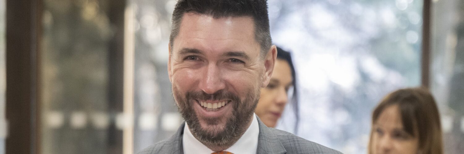 minister pôdohospodárstva a rozvoja vidieka SR Richard Takáč (Smer-SD)