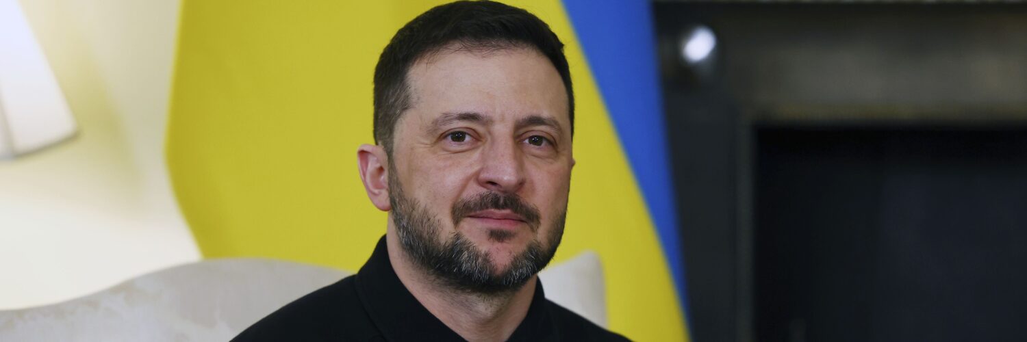 Na snímke ukrajinský prezident Volodymyr Zelenskyj