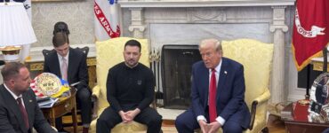 Americký prezident Donald Trump a ukrajinský prezident Volodymyr Zelenskyj