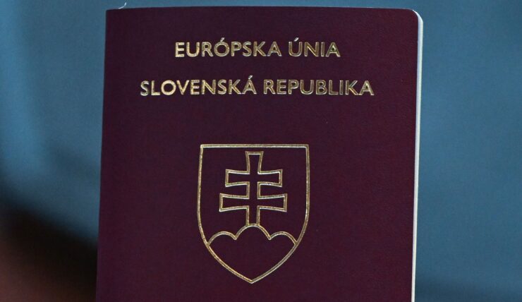 Na snímke nový cestovný pas