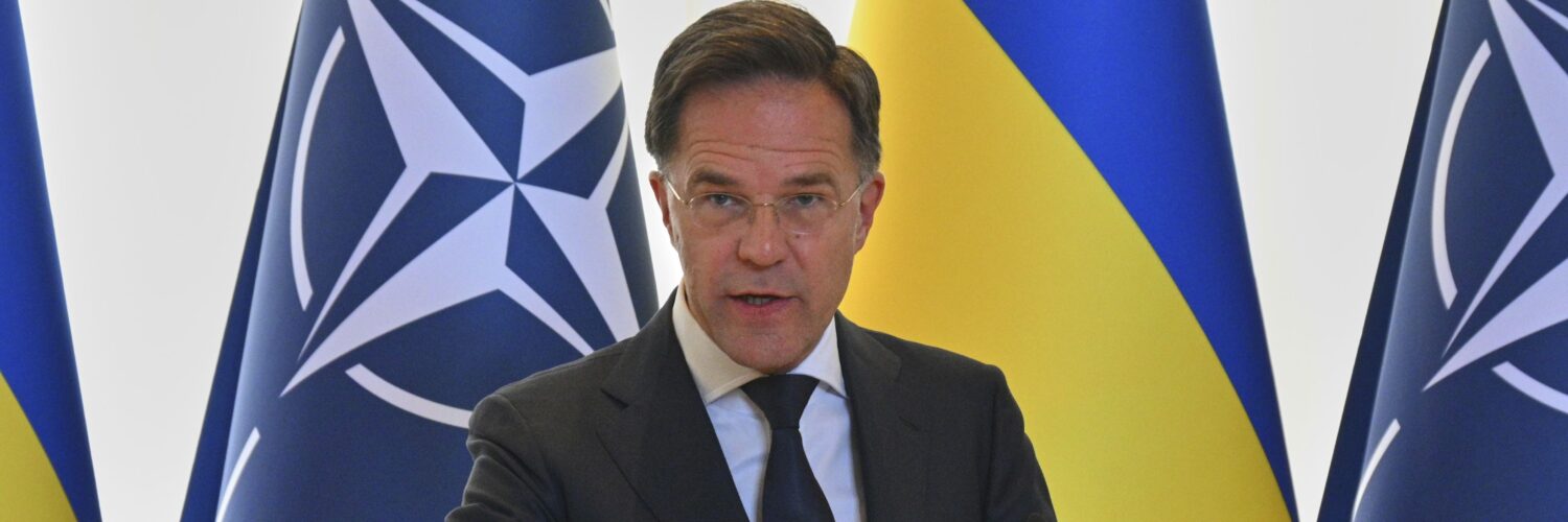 Generálny tajomník NATO Mark Rutte