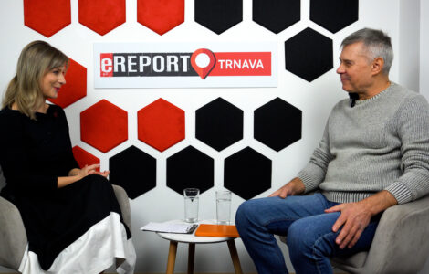 Martin Sianta ako hosť v našej relácií, foto redakcia eReport Trnava