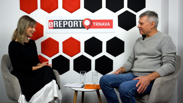 Martin Sianta ako hosť v našej relácií, foto redakcia eReport Trnava