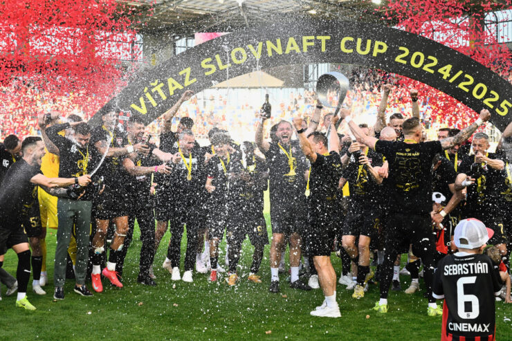Trnavčania získali tretí pohár za posledné štyri sezóny - zdroj - TASR