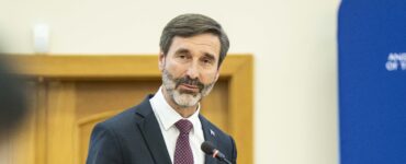 Na snímke minister zahraničných vecí a európskych záležitostí SR Juraj Blanár (Smer-SD)