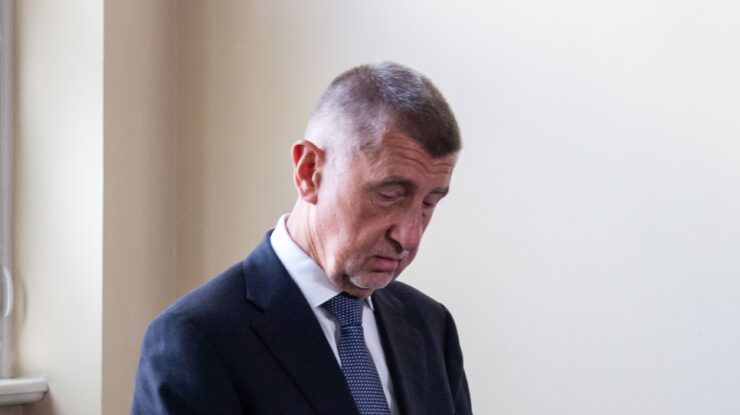 Na snímke český expremiér a predseda hnutia ANO Andrej Babiš