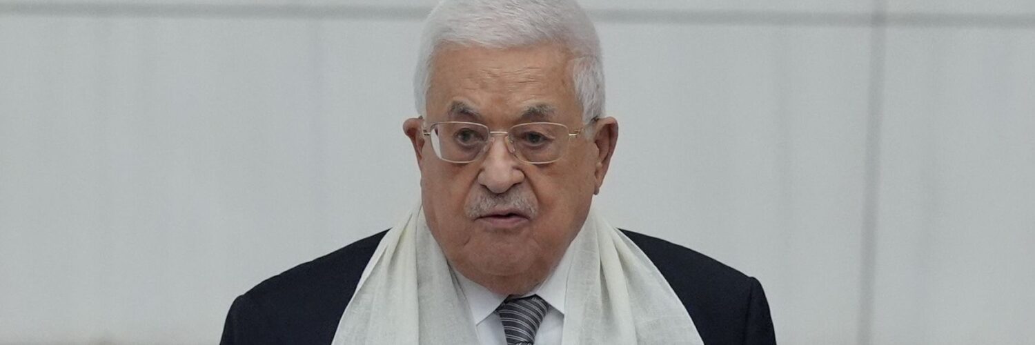 Palestínsky prezident Mahmúd Abbás