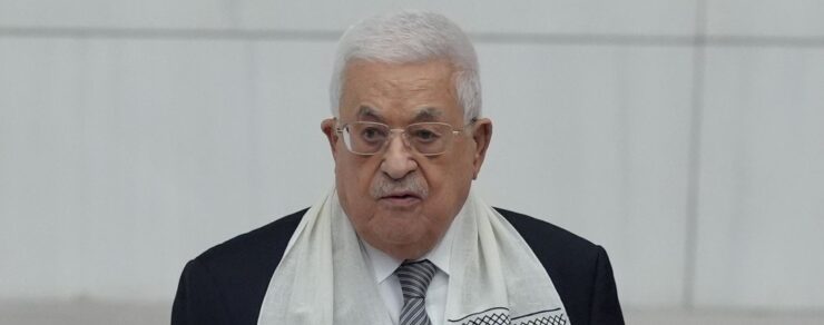 Palestínsky prezident Mahmúd Abbás