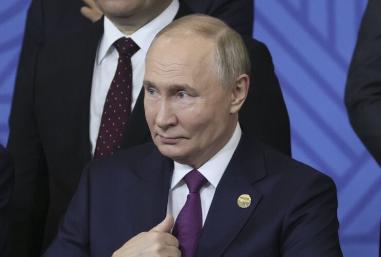 ruský prezident Vladimir Putin