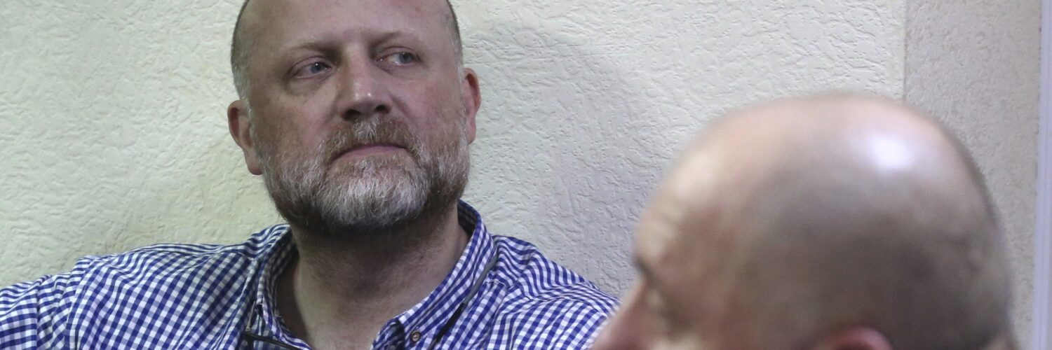 Na snímke opozičný líder Zurab Džaparidze