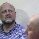 Na snímke opozičný líder Zurab Džaparidze