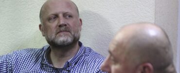 Na snímke opozičný líder Zurab Džaparidze
