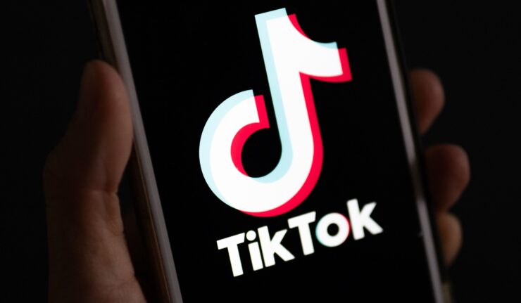 Na archívnej snímke logo aplikácie TikTok