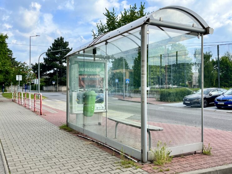 zastávky MHD v Trnave, foto -redakcia eReport Trnava