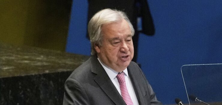 generálny tajomník OSN António Guterres