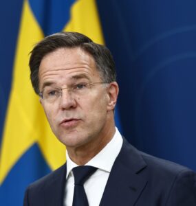 generálny tajomník NATO Mark Rutte
