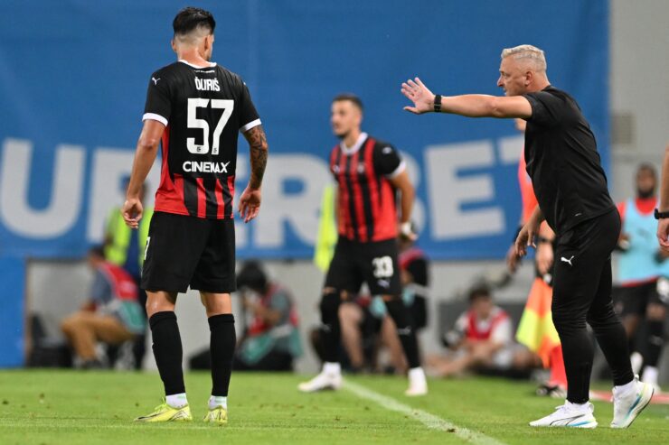 FC Universitatea Craiova - FC SPARTAK TRNAVA, foto TASR Lukáš Grinaj