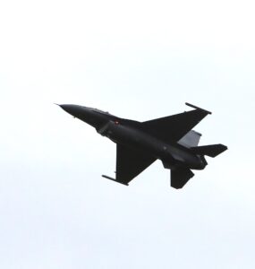 Na snímke stíhačka F-16