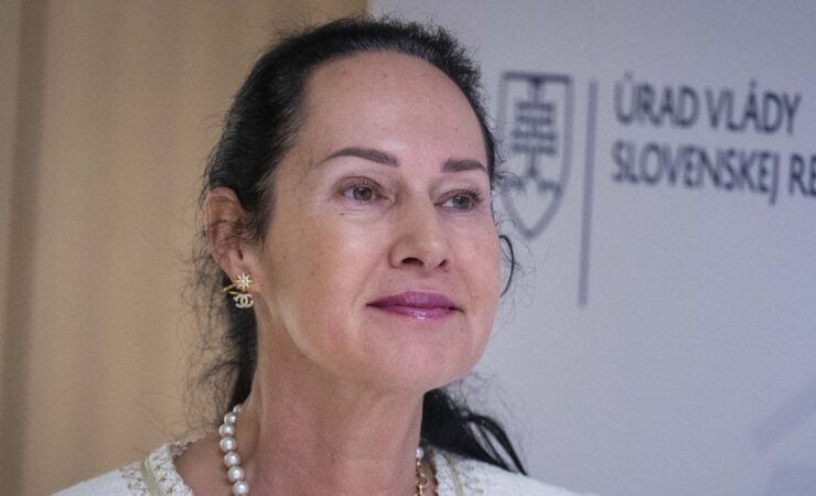 Na snímke štátna tajomníčka ministerstva vnútra SR Lucia Kurilovská (HLAS-SD)