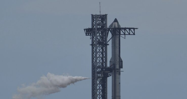 Mega raketa Starship spoločnosti SpaceX
