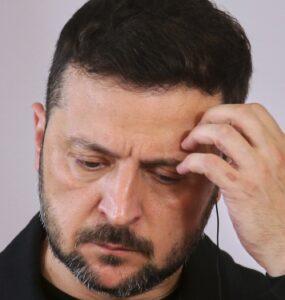 ukrajinský prezident Volodymyr Zelenskyj