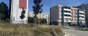 miesto, kde mala stáť protihluková stena, foto: redakcia eReport Trnava