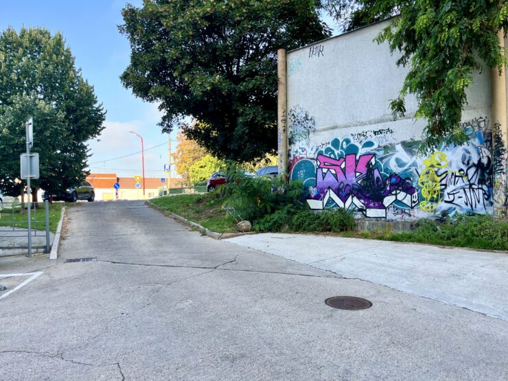 Vjazd Na Hlinách, foto redakcia eReport Trnava
