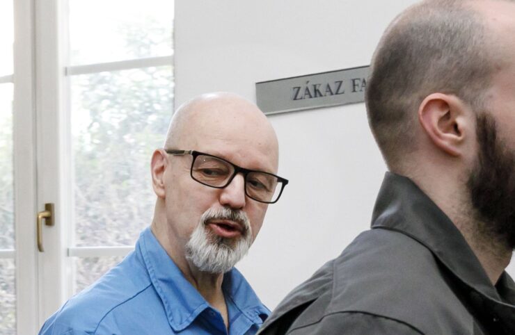 Na snímke obžalovaný Pavol Rusko