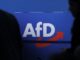 Na archívnej snímke logo krajne pravicovej strany Alternatíva pre Nemecko (AfD),