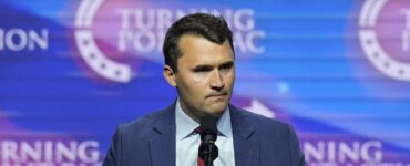 Na archívnej snímke Charlie Kirk,