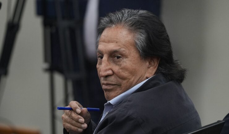 Na archívnej snímke bývalý peruánsky prezident Alejandro Toledo