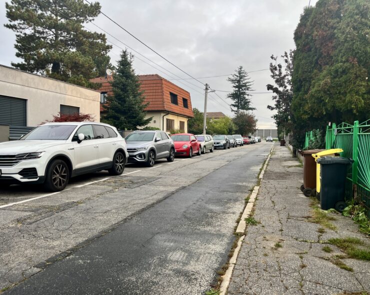 Letecká ulica, zdroj: redakcia eReport Trnava