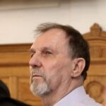 Na snímke Juraj C., obžalovaný pre obzvlášť závažný zločin teroristického útoku spáchaný na chránenej osobe,