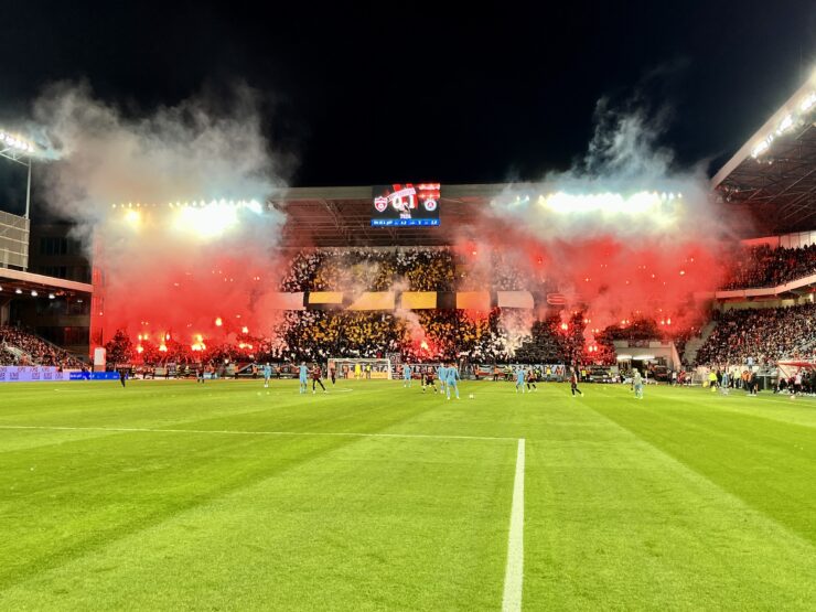 Derby prinieslo vypredaný štadión, zdroj: eReport Trnava