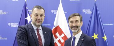 Minister zahraničných vecí a európskych záležitostí SR Juraj Blanár prijal ministra zahraničných vecí Bosny a Hercegoviny Elmedina Konakoviča