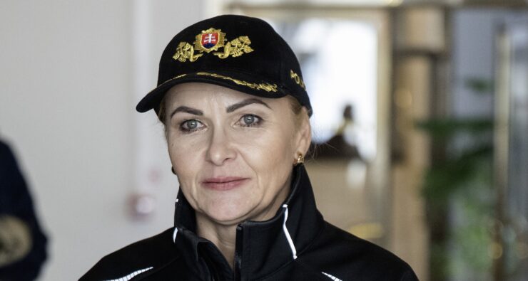 Policajná prezidentka Jana Maškarová