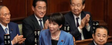 novozvolená japonská premiérka Sanae Takaičiová