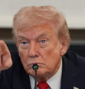Na snímke prezident USA Donald Trump